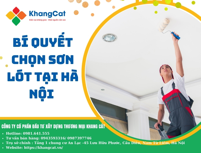 Bí quyết chọn sơn lót phù hợp cho mọi bề mặt tại Hà Nội